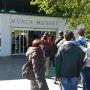 In de rij voor het Munch museum