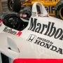 【オール ホンダF1マシン特別展示】当時最強のホンダエンジン+セナプロのドライブで開幕から無傷の11連勝、16戦15勝を記録したマクラーレン・ホンダMP4/4 