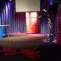 De zaal lijkt wel klaar voor vanavond en ik geloof mijn presentatie ook. #rtvoost