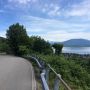 Great views on lago Maggiore during recon of @GiroRosaCycling ITT. Hard but beautiful circuit.
