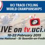 Good luck to the Orange squad & #RaboLiv teamie @KnauerAnna @CDMPisteUCI2015! #chasingrainbows #HUP