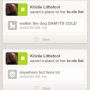 have you seen where Kristie checks in? "Anywhere but here lol"!?