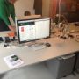 Clean desk! Austin, here we come! 
(jajaja, kom maar weer op met die opmerkingen over mijn Dell-scherm) 