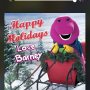 Same song on repeat on the way to preschool. #barney #jinglebells #NannyLife #nannydiaries