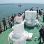 【艦艇公開in大洗】艦橋から船首を見下ろしてみーる