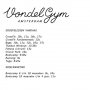De groepslessen van vandaag! Vrij trainen kan de hele dag tussen 7u en 23u. 
#crossfit #bags #fitness #bootcamp #running #yoga #thaiboxing #vondelgymsspeelkwartier #sportenmetjekind