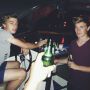 Gisteravond. Op de boot. Het punt waarop we besloten dat @bastiaan96 maar geen bier meer moest drinken…