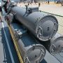【艦艇公開in大洗】左右側面に装備された対潜用短魚雷発射管
