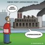 Fabriek roept levensmiddelen terug #cartoon