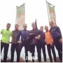 Almost a half marathon with the boys 💪🏼🏃🏻#heavy #windy #running #rotte #training #pac #runners #fitsunday #halfmarathon