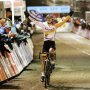 Happiness crossing the line... Very glad to be back and battle it out for the win. #cyclocross #SPDiegem #grateful