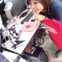 ツッキー、太陽さんの席に座っちゃったっ⁽⁽*✩꒰｡˃ꇴ˂｡꒱✩*⁾⁾
ナイショだよぉ〜‼︎