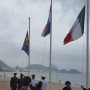 The Dutch flag flutters at the #Copacabana. We're very proud on Anna van der Breggen and the Dutch team! #RaboLiv