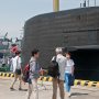 【横須賀YYのりものフェスタ2017】艦橋も人間と比べるとかなり大きい 