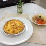 料理教室終了！！今日はキッシュとポトフとクレープ。班の人たちも良い人ばかりだったから楽しかった(●´∀`●)疲れたので夜の稽古までは休憩〜☆