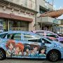 【大洗△】本日はあんこう祭のサブイベントとして開催された『ガルパン痛車道コンテスト～君の痛車もあの商店街で、コソコソ作戦です！』に逝ってｷﾀ━━ヽ(ﾟ∀ﾟ )ﾉ━━!!