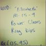 Wod 16-01-2015

Strength: 3 x 8 deadlift

Metcon: "Elizabeth"
21-15-9 of
Powercleans (60/40 kg)
Ring dips

#vondelgym #crossfitvondelpark #crossfitcommunity #crossfit #wod #elizabeth #deadlift #doyoue