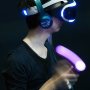 【マジカルミライ2016】PlayStationブースでは対応ソフト「初音ミク VR フューチャーライブ」と共にPlayStation VRが一般に初公開されました これは体感した人にしか良さは分からんだろうなー 