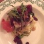 Zeeduivel. Salsa tomaat. Olijven. Knoflook. Puree. Krootjes. 