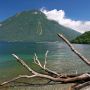 【社山を行く】まずは中禅寺湖の湖畔を周遊 男体山が綺麗！