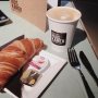 In Parisian vibes this morning😋 #daydreaming #breakfast #croissant #workday #travel #ns #publictransport #meetings