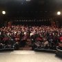 Impressive audience at this show. ;-)