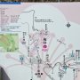【筑波山梅林2017】筑波山梅林の周辺マップ 梅林は筑波山ロープウェイ乗り場や筑波山神社の手前にあります 