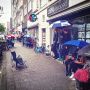 Sneaker freaks at camping #Woei in the rain 
#release #sneakers #onitsuka #tiger