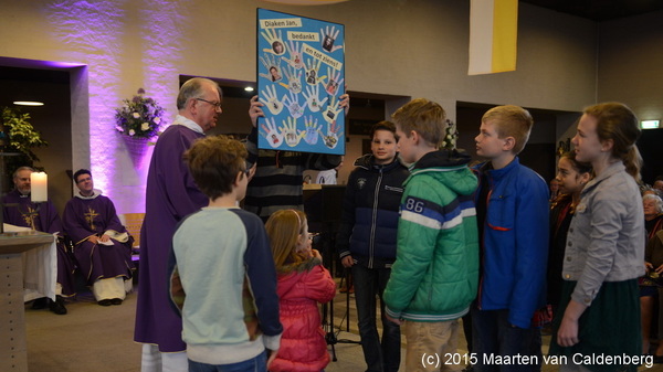 Vandaag nam Diaken Jan Renders afscheid van de parochie in #rosmalen