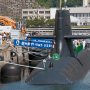 【横須賀YYのりものフェスタ2017】いかづちのすぐ後ろには潜水艦のずいりゅうが係留されています 