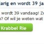Op Facebook mag die smiecht zijn leeftijd wel hebben verstopt maar je vergeet hyves, ouwe breezer van me!