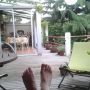 Relaxing at Paris's home before dinner #goodtimes