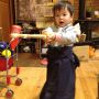 甥っ子と稽古。えぇ感じに左足が肉離れ。それでも月曜日は筋肉ちぎれてでもやる(*｀･з･´)