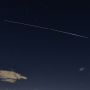 ISSパスの軌跡撮影にトライ！さきほどAM3:37頃の西の空