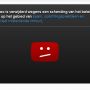 YouTube vindt het #koningslied kennelijk ook niks... :S