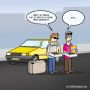 Denk je dat je een Fly & Drive geboekt hebt... #cartoon