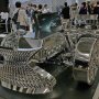 【東京モーターショー2015】次期LSか？ と言われているコンセプトカー LF-FC 凶悪な顔をしているなｗ カットモデルらしきモノも展示されていたが金ピカすぎるｗ