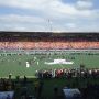 Mooi dat alle supporters blijven om #samenmet de spelers de ceremonie te zien.