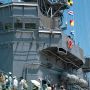 【艦艇公開in大洗】艦橋上部でささやかな満艦飾