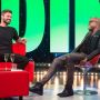 Hier kijken @jandinoasporaat en ik wie van ons de langste tanden heeft. Verder spraken we over Uit de Kast en Alle dagen seks. Uitzending morgen op #npo3 21:55u.