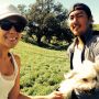 Hiking in these hidden hills. 