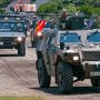【武山駐屯地 東部方面混成団創立6周年記念行事】軽装甲機動車(LAV)は一見ハマーに見えるけど安心安全のコマツ製 これ豆 