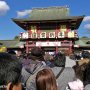 今年も元旦の笠間稲荷はカオスですたｗ 