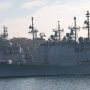 【YOKOSUKA軍港めぐり】CG-62 チャンセラーズビルちゃん ブリッジの形が独特だな