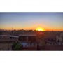 S U N S E T #marrakech #travel #rooftop #sunset #restaurant #snacktime #citylife