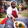 Judging vegan food at the outdoor food challenge 
#kokeninhetgroen