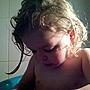 #kids Amelie gaat in bad