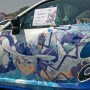 【ひめたま痛車祭2017】暑さに勝ちたい雪ミクさんのBRZ、ボンネットの絵柄がアップデートされてた 