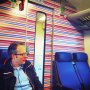 De nieuwe kleuren en stoeltjes van de InterCity Direct. We noemen hem: de Mansveld editie 🚄 