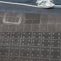 【横須賀YYのりものフェスタ2017】タイル状に貼られた潜水艦の表面素材はなんかゴムっぽい感じだった 